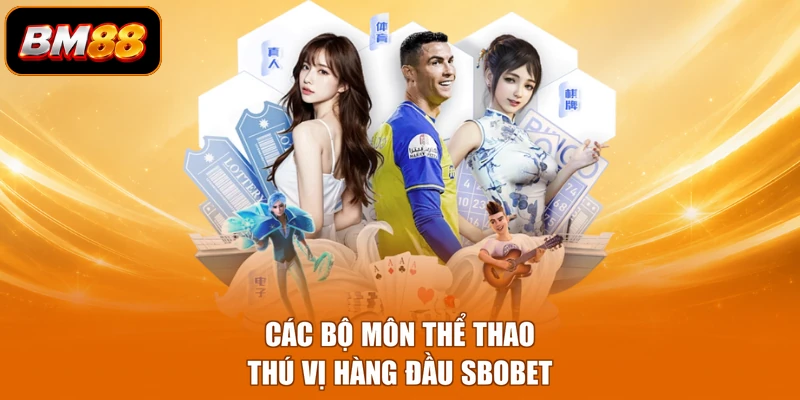 Các bộ môn thể thao thú vị hàng đầu Sbobet
